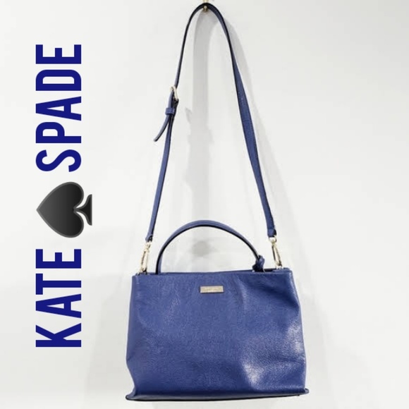 kate spade Handbags - Kate Spade New York blue satchel crossbody